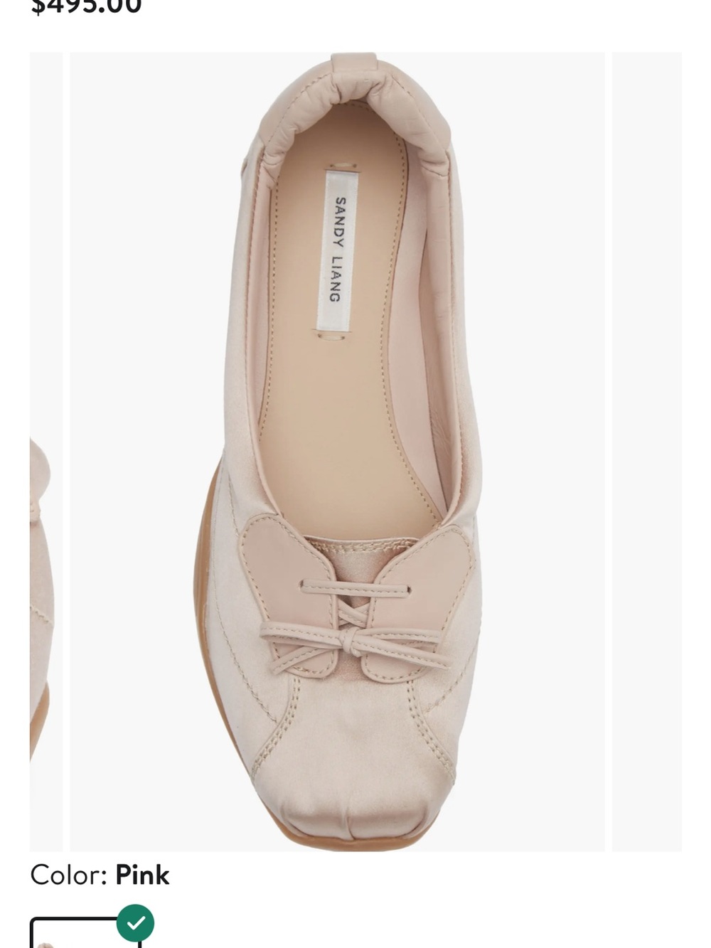 Sandy Liang Ballerina Sneakers
